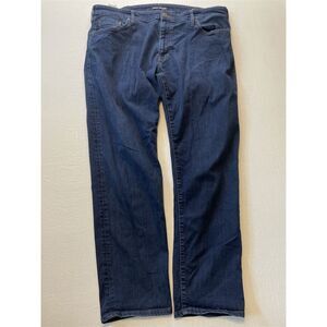 Mavi 40x32 Zach Straight 5 Pocket Dark Wash Stretch Denim Mens Jeans‎